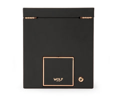 Wolf Single Watch Winder Storage in Copper