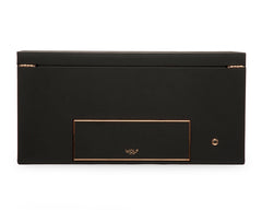 Wolf Axis Triple Watch Winder Storage in Copper