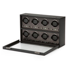 WOLF Axis Powder Coat 8pc Watch Winder
