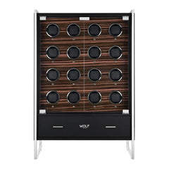 WOLF Roadster 16 Piece Watch Winder Cabinet
