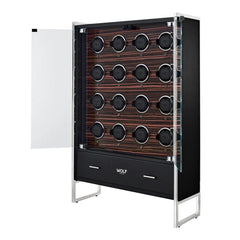 WOLF Roadster 16 Piece Watch Winder Cabinet