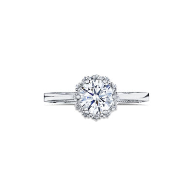 Tacori Sculpted Crescent Bloom Engagement Ring Setting - Tacori product