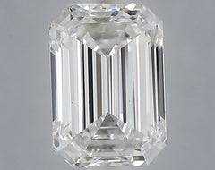 Diamond Lab Grown EMERALD 1.07ct VS1
