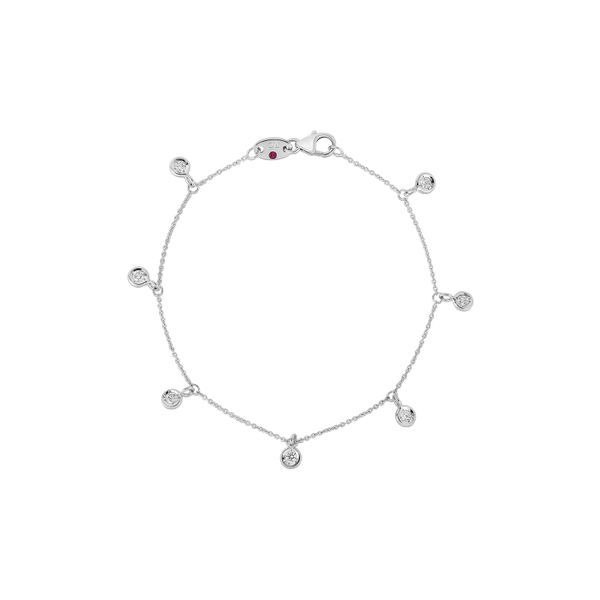 Roberto Coin Diamonds by the Inch 7 Dangle Diamond Bracelet