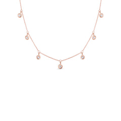 Roberto Coin Seven Diamond Necklace