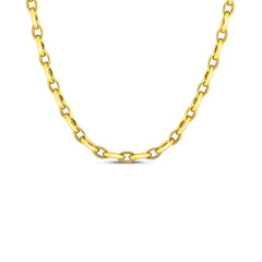 Roberto Coin Almond Link Chain Necklace