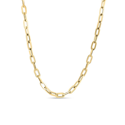 Roberto Coin Designer Gold Paper Clip Necklace - Roberto Coin product