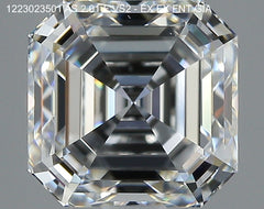 Diamond Asscher 2.01ct VS2