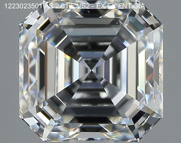 Diamond Asscher 2.01ct VS2