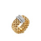 18K White Gold & 18K Yellow Gold