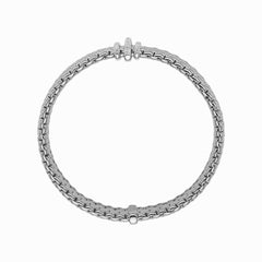 Fope Panorama Flex'it Diamond Rondel Wide Bracelet