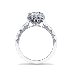 Tacori Sculpted Crescent Bloom Engagement Ring Setting
