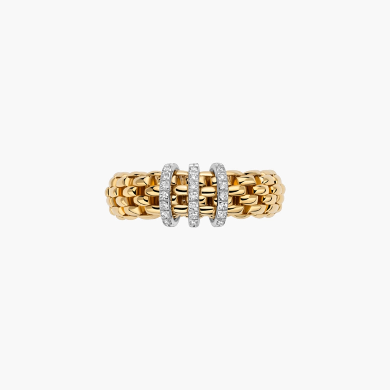 Fope Vendôme Flex'It Diamond Pavé Ring