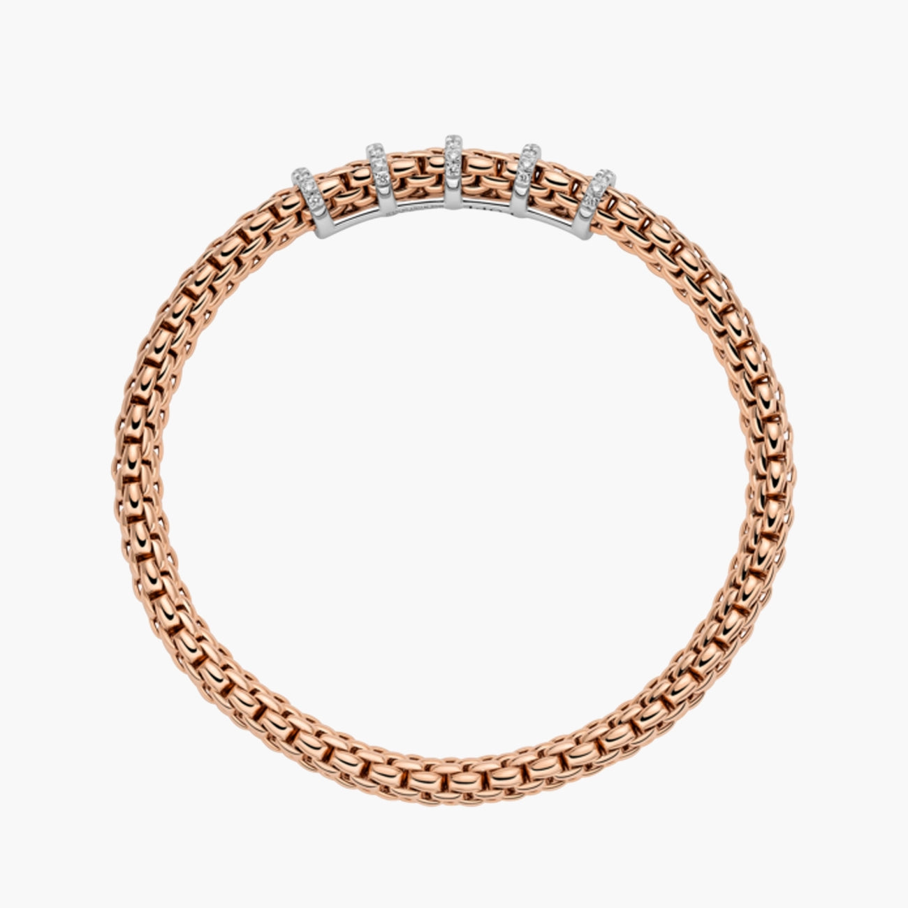 Fope Vendôme Flex'It 5 Station Diamond Bracelet