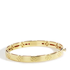 Roberto Coin Love In Verona Medium  Flower Bangle