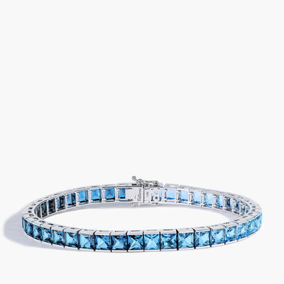 Bellarri Eternal Love Blue Topaz Ombre 5mm Bracelet - Bellarri  product