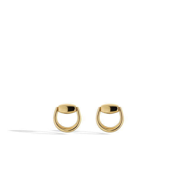 Gucci Horsebit Stud Earrings