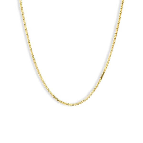 Helena Rose 1.8mm Thin Box Chain - 16 Inches