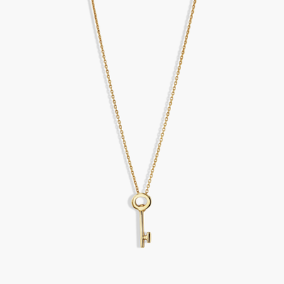Roberto Coin Tiny Treasures Yellow Gold Key Pendant Necklace - Roberto Coin product