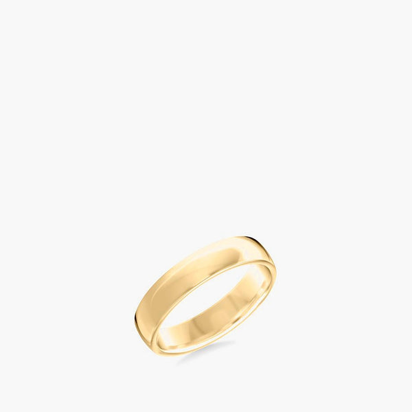 Low Dome 5mm Wedding Band