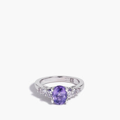 Robert Pelliccia Half Carat Purple Sapphire Ring