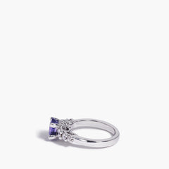 Robert Pelliccia Half Carat Purple Sapphire Ring