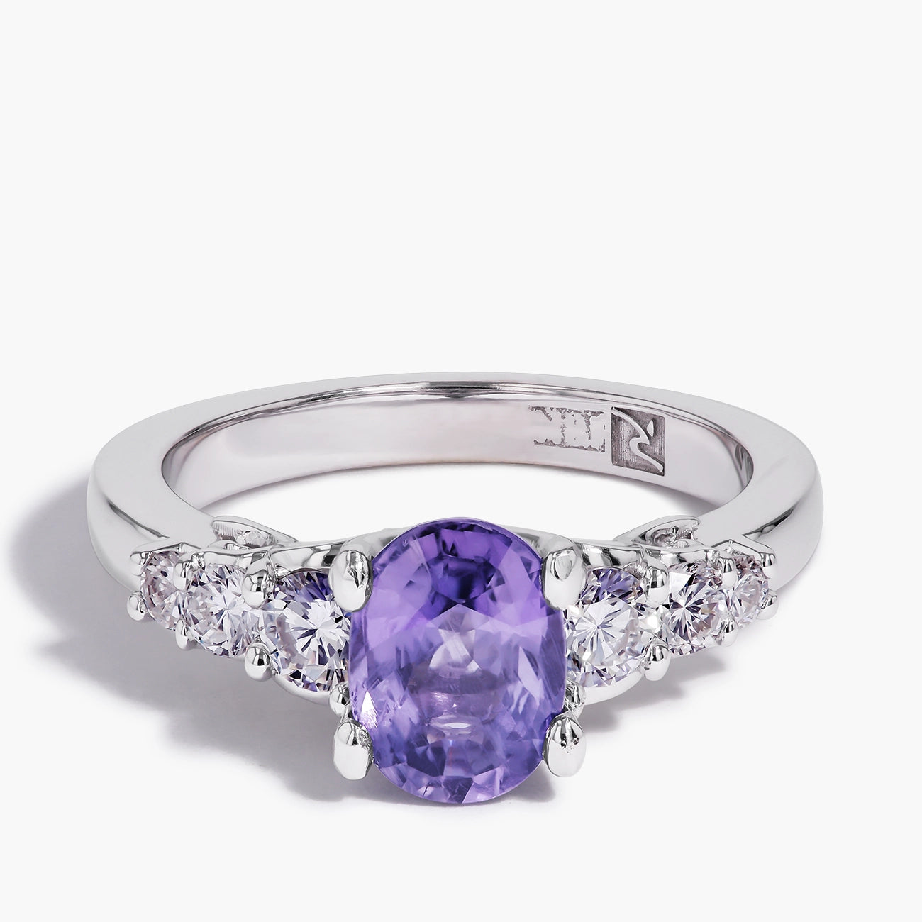 Robert Pelliccia Half Carat Purple Sapphire Ring