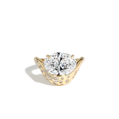 Roberto Pelliccia Oval Galaxy Engagement Ring
