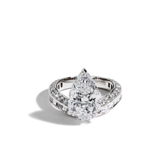 Robert Pelliccia Pear Shaped Origin Engagement Ring