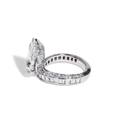 Robert Pelliccia Pear Shaped Origin Engagement Ring