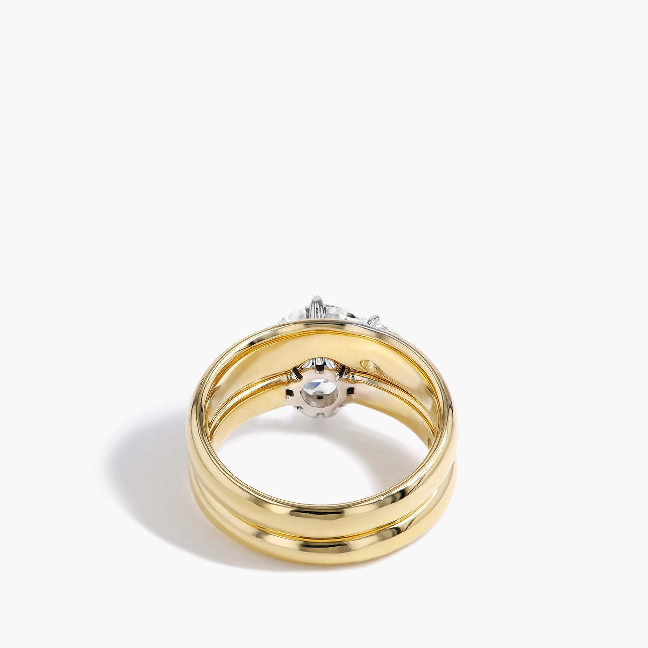 Botswana Two-From-One Engagement Ring Set