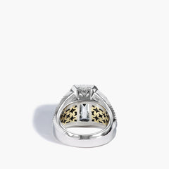 Robert Pelliccia 7 Carat Emerald Cut Engagement Ring