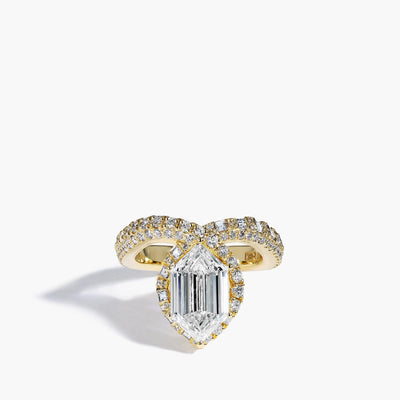 Robert Pelliccia Hexagon Diamond Engagement Ring - J.R.DUNN product