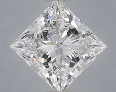 Diamond Lab Grown PRINCESS 1.02ct SI1