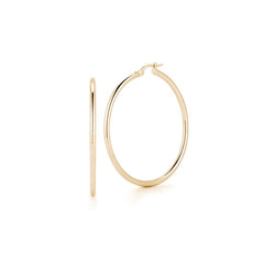 Roberto Coin Yellow Gold 45mm Hoop Earrings