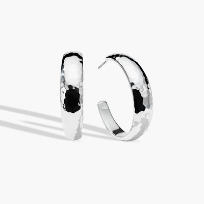 Ippolita Classico #3 Medium Hammered Hoop Earrings - Ippolita product