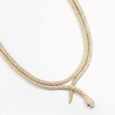 Roberto Coin Limited Edition  22ctw Diamond Snake Necklace - Roberto Coin product