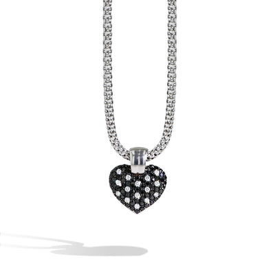 Robert Pelliccia Black & White Diamond Message Locket - Small - Robert Pelliccia product