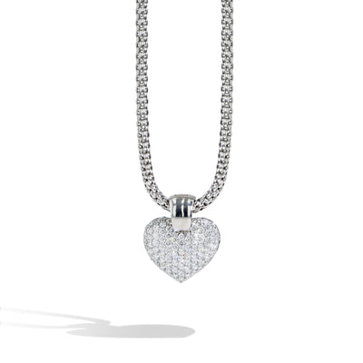 Robert Pelliccia Diamond Pavé Heart Message Locket - Small - Robert Pelliccia product