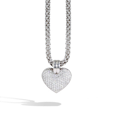 Robert Pelliccia Diamond Pavé Heart Message Locket - Large - Robert Pelliccia product