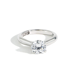 Robert Pelliccia Leganti 18K Gold Solitaire Engagement Ring Setting