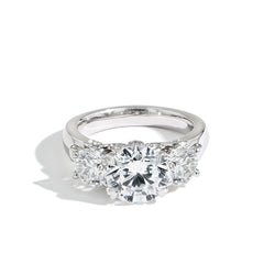 Robert Pelliccia Age of Romance Three Stone Engagement Ring