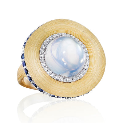 Robert Pelliccia Yellow Gold Oasis Moonstone Ring - Robert Pelliccia product
