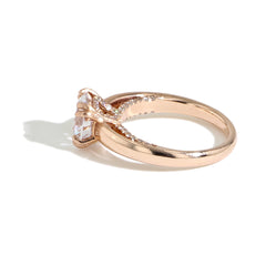 Robert Pelliccia Breathless Round Solitaire Engagement Ring Setting
