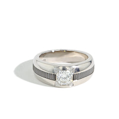 Robert Pelliccia Octagon Diamond Ring