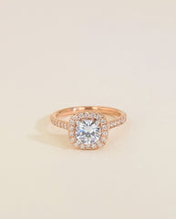 The Cushion Halo Pavé