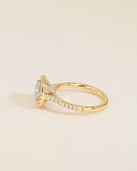 The Cushion Halo Pavé