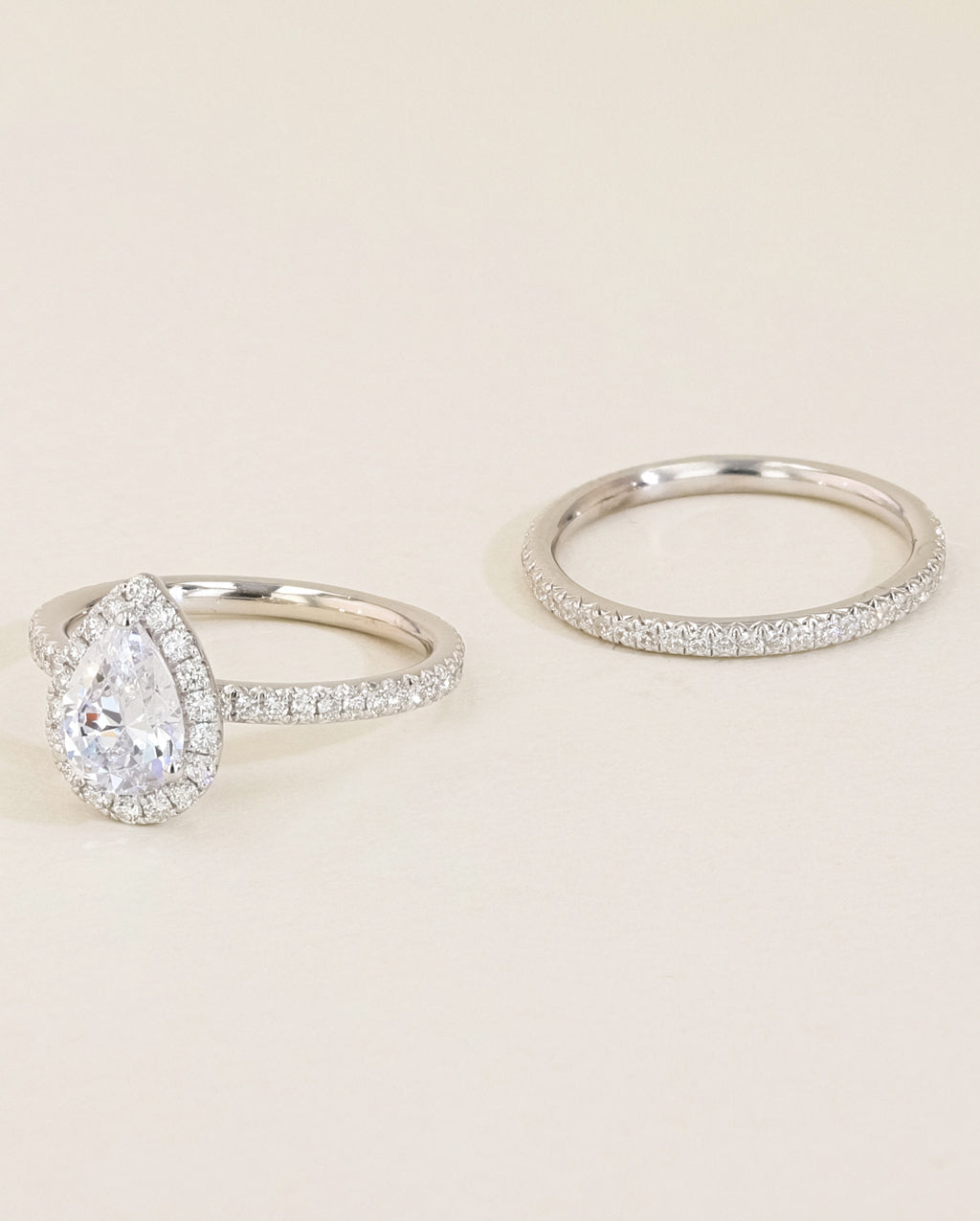 The Halo Pavé Set Engagement Ring