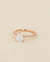 The East to West Solitaire Pavé