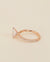 The East to West Solitaire Pavé